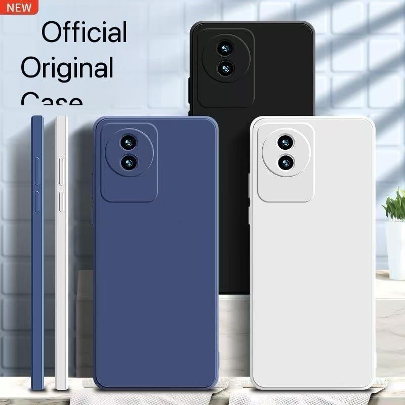 เคสชิลิโคน TPU กำมะหยี่ สำหรับ Vivo Y02 Y02T Y02A เคสกันกระแทก กำมะหยี่