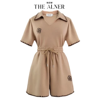 ชุดเซตวอร์มคามิเลียขอบถัก กางเกขาสั้น Thealner (ดิอัลเนอร์) AN417