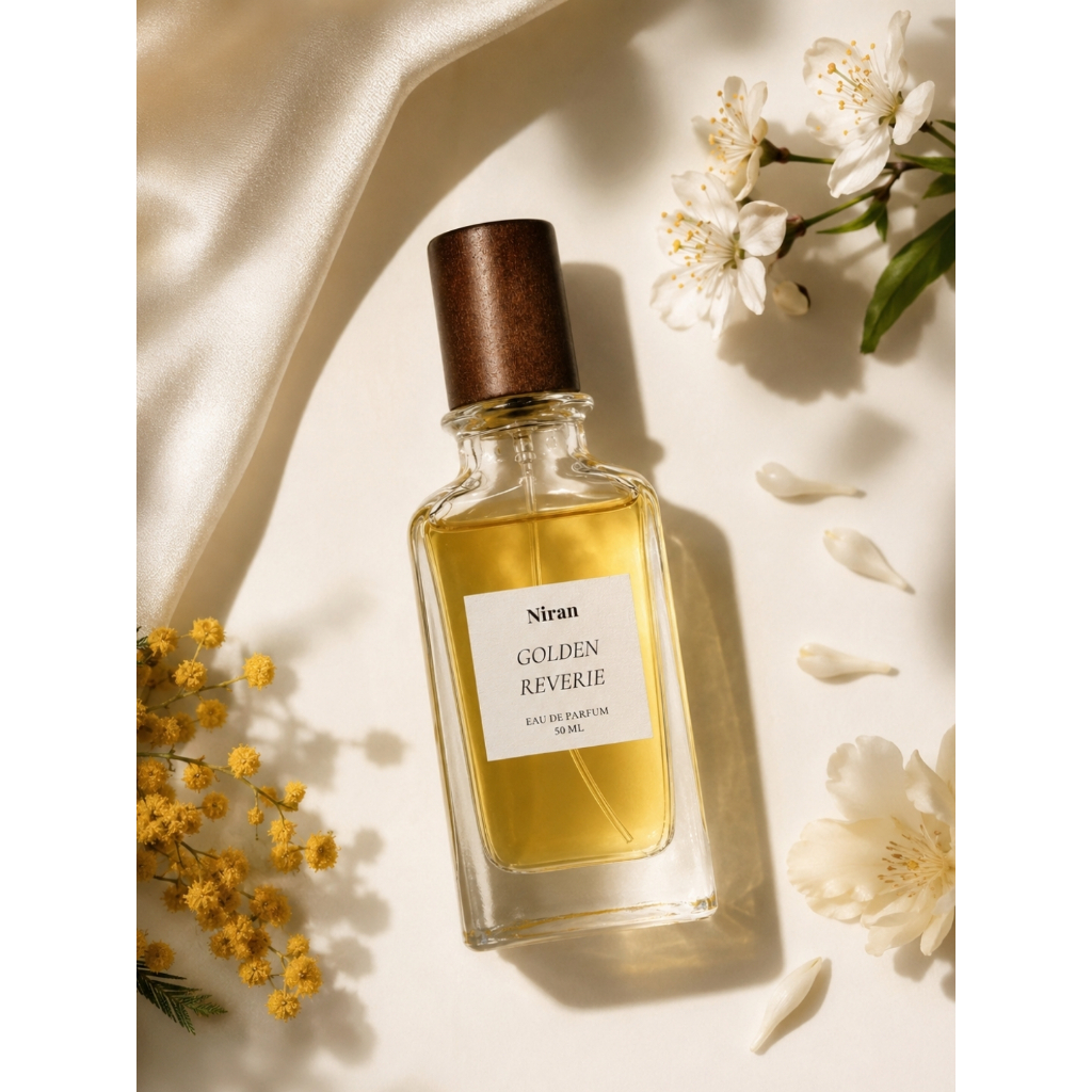 น้ำหอม Niran กลิ่น GOLDEN REVERIE ขนาด 10ml และ 50 ml  (นิรันดร์)*ฟิลพี่สาวคนสวยย