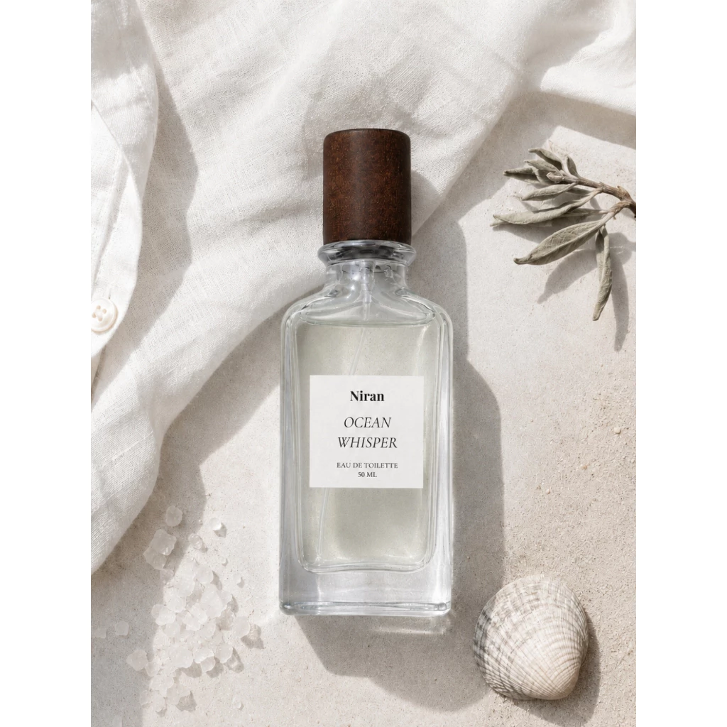 น้ำหอม Niran กลิ่น OCEAN WHISPER ขนาด 10ml และ 55 ml (นิรันดร์)*ฟิลลมโชยริมหาดบางแสน