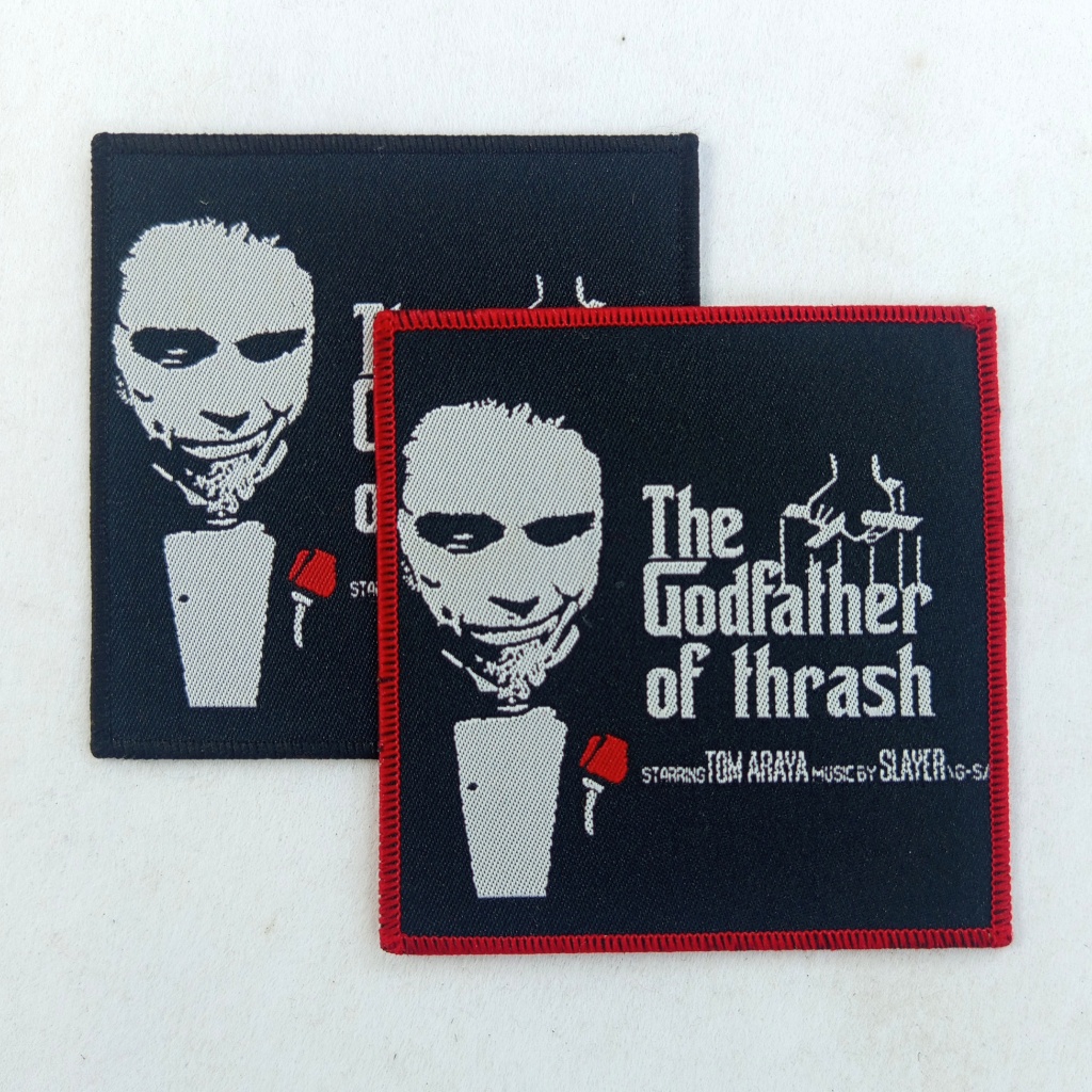 แพทช์ทอ Tom Araya Slayer "Godfather" - เสื้อแจ็คเก็ตและเสื้อกั๊ก - แฟชั่นเพลง
