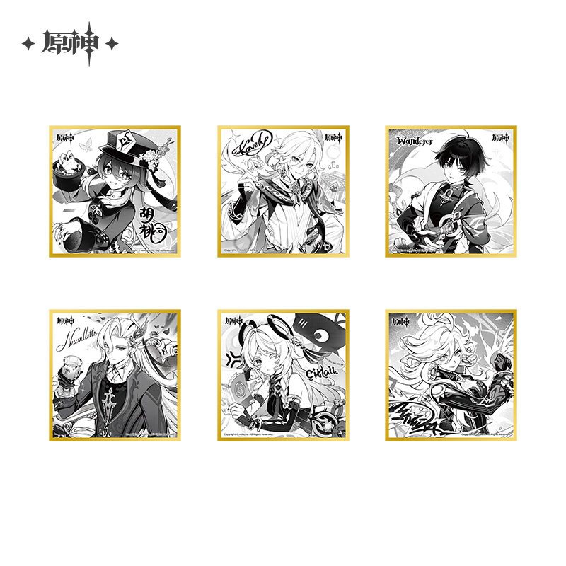 [ พร้อมส่ง / Official ] Genshin Impact Limited Shikishi 2026 Vol.5 เกนชิน อิมแพค ลิมิเต็ด ชิกิชิ Wanderer Hu Tao Citlali