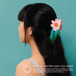 HAIR CLAW กิ๊บหนีบผมรูปดอกไม้ give.me.museums