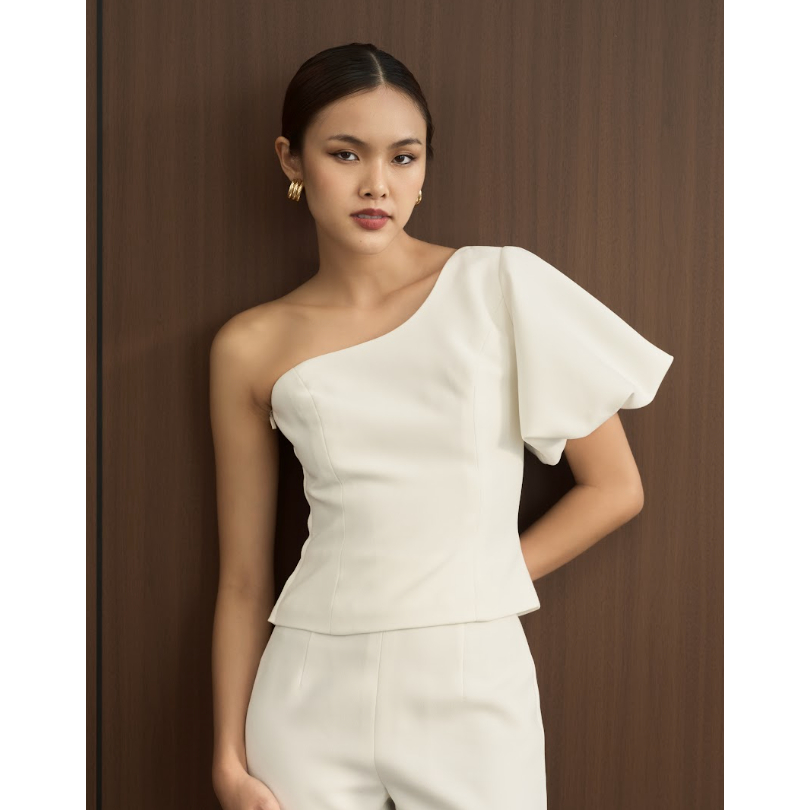 ORCHIDA - One-Shoulder Top
