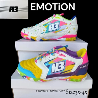 รองเท้า*Futsal H3 รุ่นEMOTIoN*สีสดSupportเท้าได้ดียึดเกาะแน่นๆได้ทุกสนาม