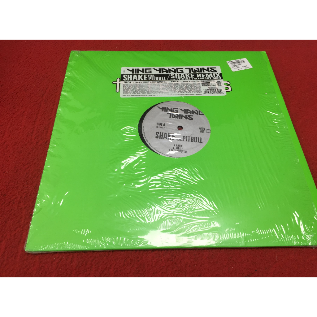 Shake -  Ying Yang Twins - Pitbull ขนาด 12 นิ้ว LP ร้าน PinHaiMusic B167
