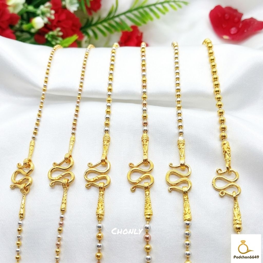 สร้อยคอ 2กษัตริย์และ 3กษัตริย์..เม็ดไข่ปลาขนาดเม็ดเล็กเงางามน่ารัก มีความยาว 14-16-18-20-22-24 นิ้ว(แถมตะขอ1ชิ้นครับ)