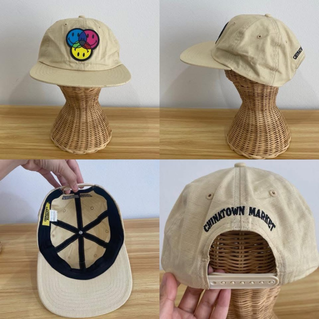 Chinatown Market X Smiley Snapback Hat