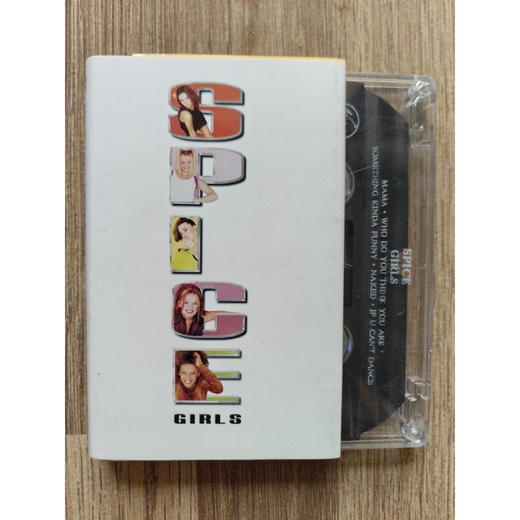 เทปเพลงสากล วงสไปซี่เกิร์ล อัลบั้ม SPICE GIRLS ม้วนลิขสิทธิ์แท้ค่ายEMI