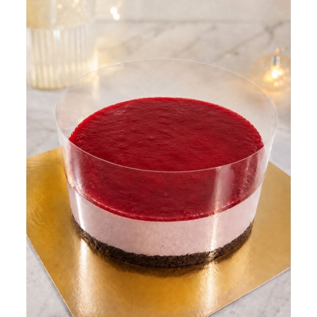 Keto Rasberry Chesse Cake 1P./2P /3P ส่งรถเย็น by Sweetless House