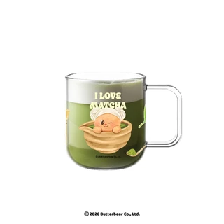 [OCEAN x BUTTERBEAR] แก้วมัค BUTTERBEAR MATCHA MUG 480 ML.