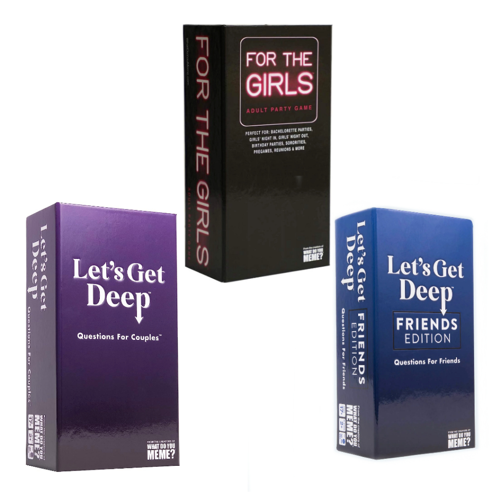 For the girls : Adult party game Board game - Let's Get Deep Girl Night Party game บอร์ดเกม เกมสำหรับผู้ใหญ่ เกมปาร์ตี้