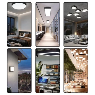 MIMI โคมไฟเพดาน ไฟห้องนอน ไฟ LED 36W/48W/72W แสงขาว ไฟเพดาน LED ไฟห้องนอน ห้องนอน และห้องทานอาหาร