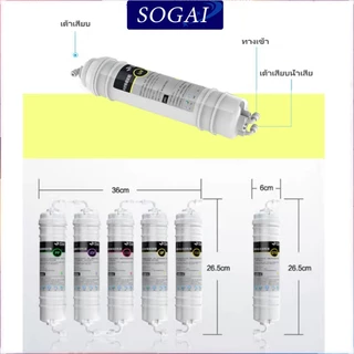 ตัวเปลี่ยนไส้กรองน้ำ สามารถซื้อแยกได้ ไส้กรองน้ำแคปซูล Water Filter Capsule PP / UDF / CTO / UF / TSS