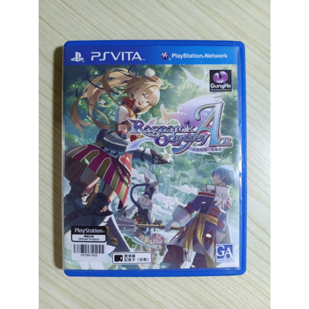 (มือ2) Ps​ Vita​ PSV -​ Ragnarok Odyssey​ Ace (Z3)