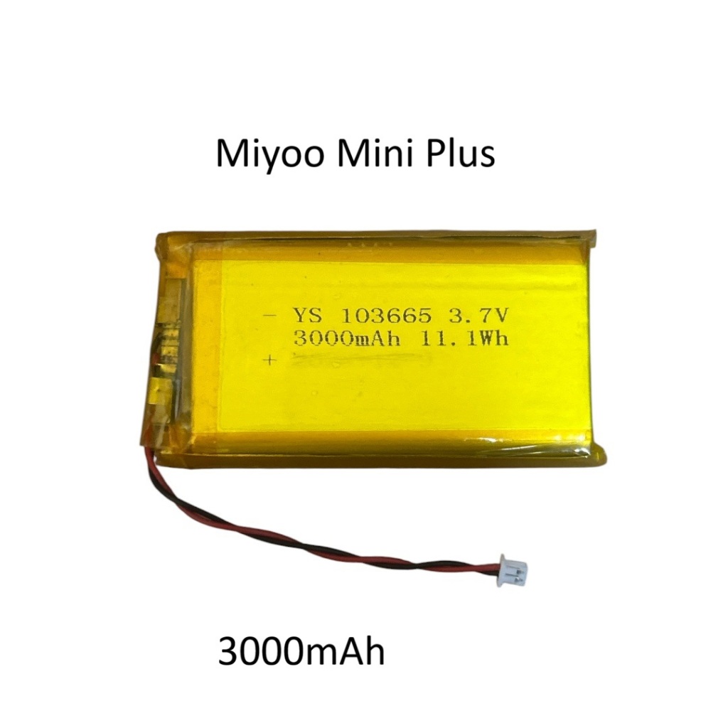 3000mAh 3.7V  103665 Miyoo Mini Plus Game machine battery แบตเตอรี่