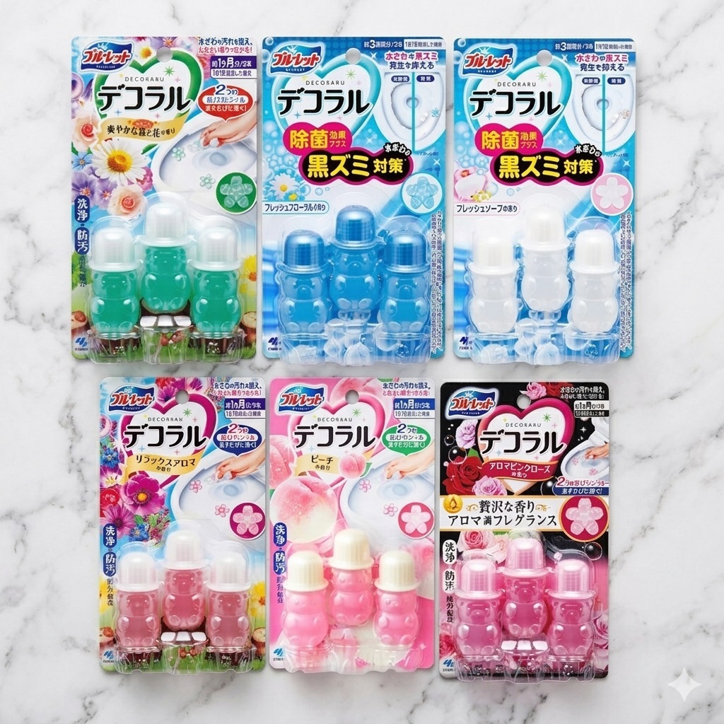 Kobayashi Bluelet Toilet Bowl Cleaner เจลหอมดับกลิ่นชักโครก