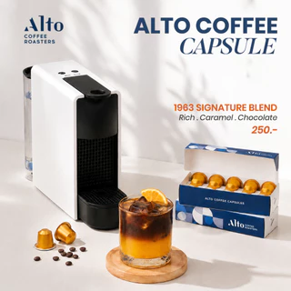 Alto Coffee Capsules กาแฟแคปซูล สำหรับเครื่อง Nespresso กล่องละ 10 แคปซูล มีให้เลือกหลากหลาย