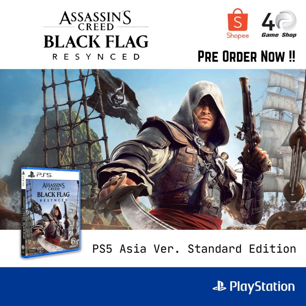 Assassin's Creed Black Flag Resynced (PS5 Asia)(PS5)