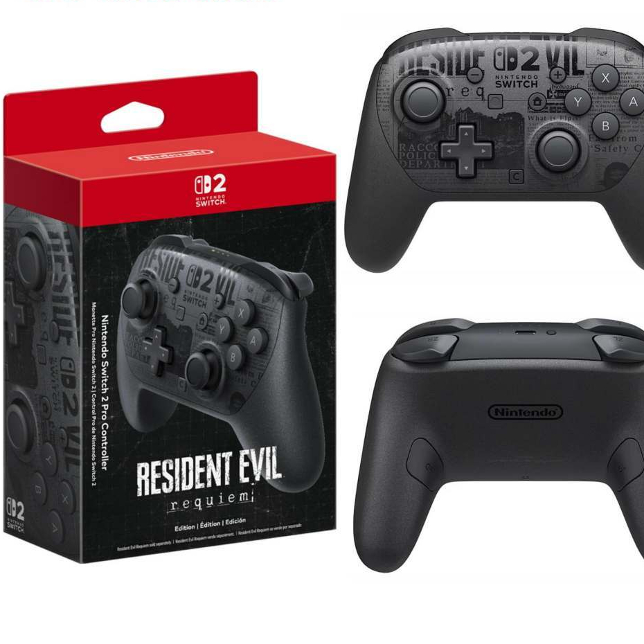 nintendo switch 2 joy pro controller resident evil reqiuem ns2