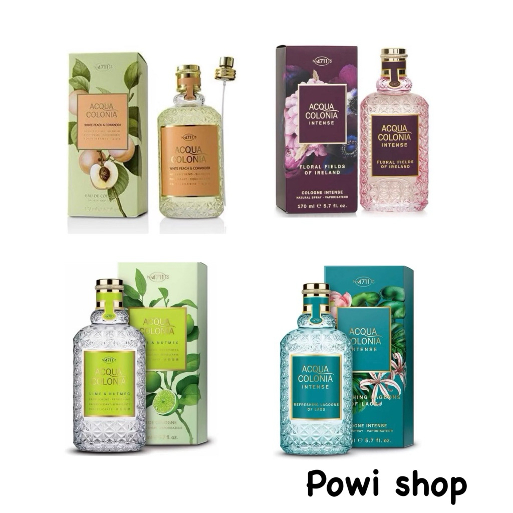 น้ำหอม แท้ 100% 4711 ACQUA Colonia Cologne 170ml มีหลายกลิ่นให้เลือก