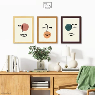 [ขายดี] ReadyFrame กรอบรูป A3 มินิมอล Modern ใส่โปสเตอร์ รูปภาพ แต่งห้อง แต่งบ้าน แนวตั้ง-แนวนอน 11 สี