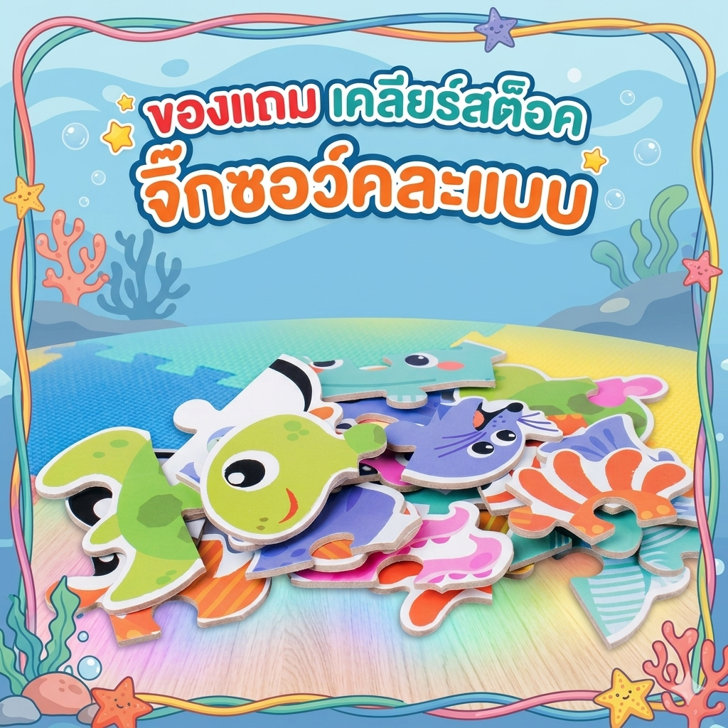 โพสของแถม จิ๊กซอว์คละแบบ สินค้าจำกัดจำนวน ไม่กดสั่งนะคะ
