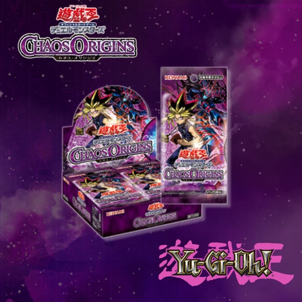 Yu-Gi-Oh! Official Card Game Duel Monsters CHAOS ORIGINS BOX Jp🇯🇵 (ภาษาญี่ปุ่น)
