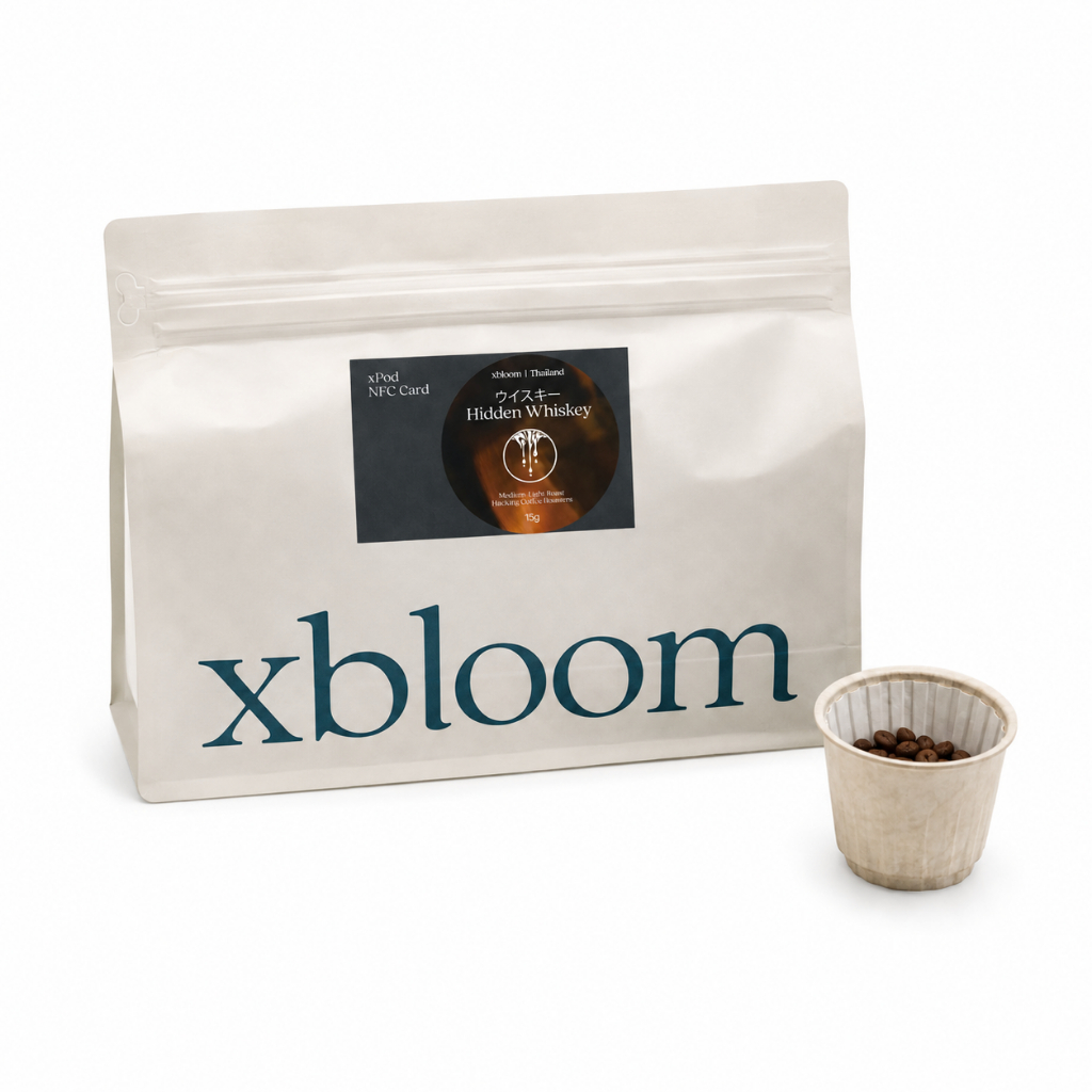 [Clearance Sales] xPod Hacking Whisky Blend (8 xPods) | เมล็ดกาแฟคั่วอ่อน-กลาง Barrel Aged Blend จาก Honduras และ Brazil