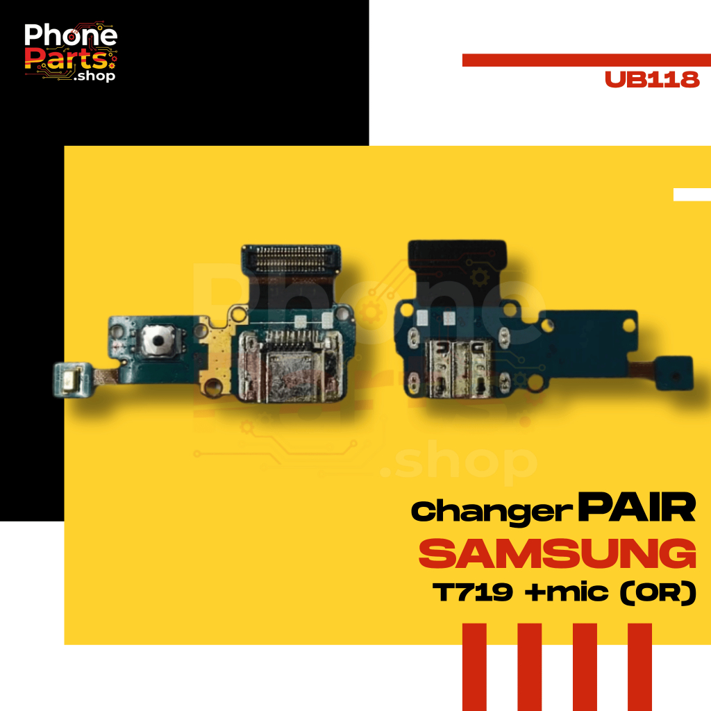 แพรชาร์จ Pair Changer Samsung T719 (+mic)(OR)