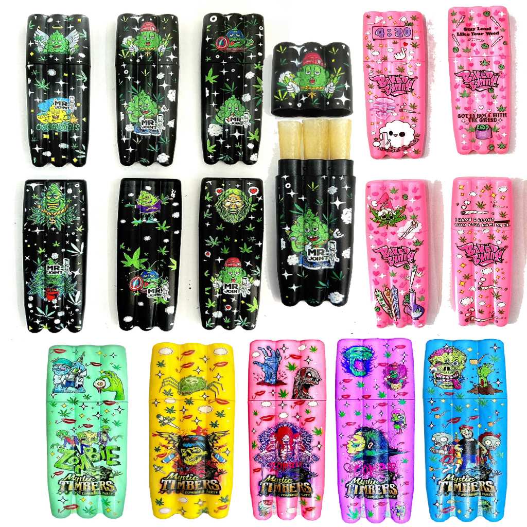 เคสใส่โรล กันหัก กันน้ำ เก็บกลิ่น tube cones เก็บ บุหรี่ โรลพันสำเร็จ โรลสำเร็จ 78mm 110mm King size