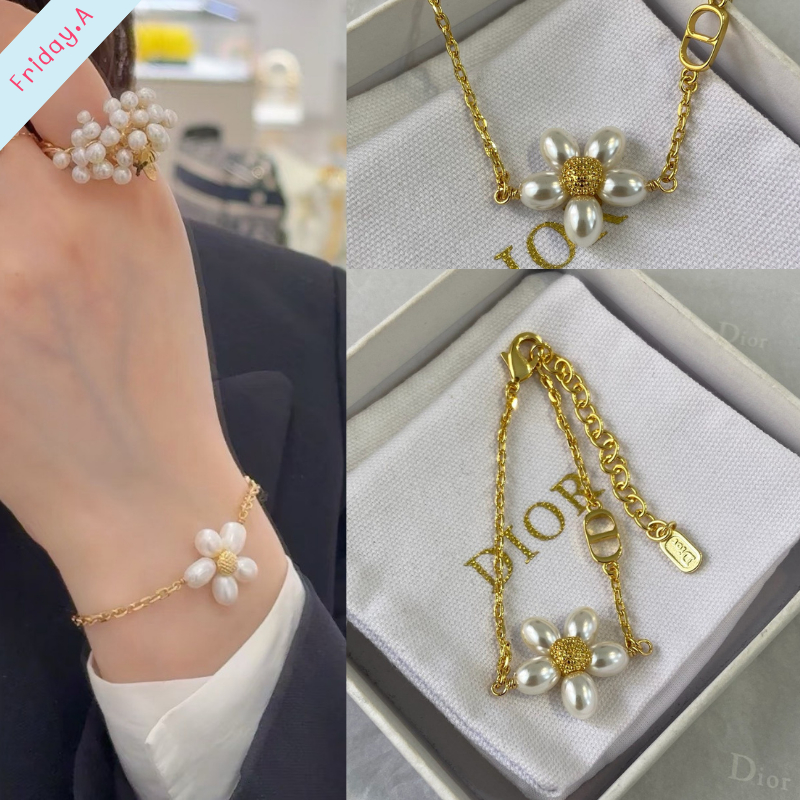 (D230) สร้อยข้อมือ D  [มาใหม่ชนช้อป!] สวยตาแตก ดีเทลน่ารัก สวยตรงปก 100% ไม่ต้องลุ้น♡