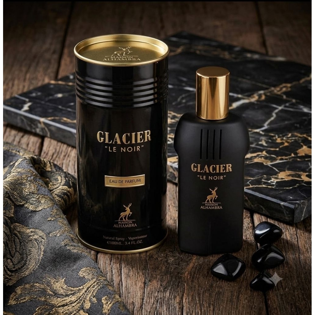 Glacier Le noir 100ml by maison Al hambra perfume