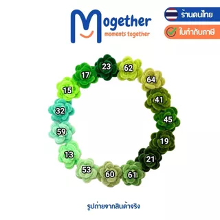 ลวดกำมะหยี่ ลวดยาวพิเศษ 60ซม. หนา7มิล พรีเมี่ยม ขนแน่น ฟู DIY ลวดทำดอกไม้ Mogether โมเกเธอร์