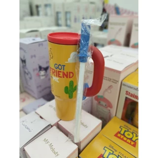 ​แก้วน้ำสแตนเลส Toy Story "You've Got a Friend in Me" ขนาดใหญ่จุใจ 1200 ml (พร้อมหลอดสุดน่ารัก)