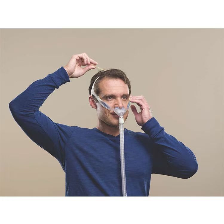 [Free shipping] P2 nasal pillow CPAP mask silicone SML size all in -- delivery from Bangkok[Melodiou