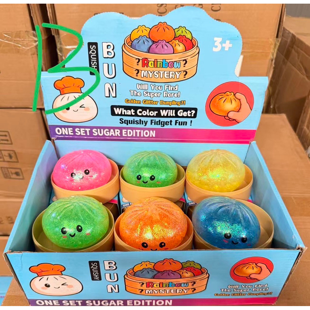 สกุดชี่ เบบี้คริสตัล 1box12box พร้อมส่งในไทย (ยกbox) จุ่มโทนสี