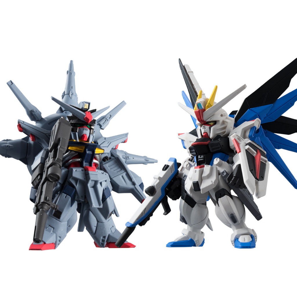FW GUNDAM CONVERGE SP07 FREEDOM GUNDAM and PROVIDENCE GUNDAM