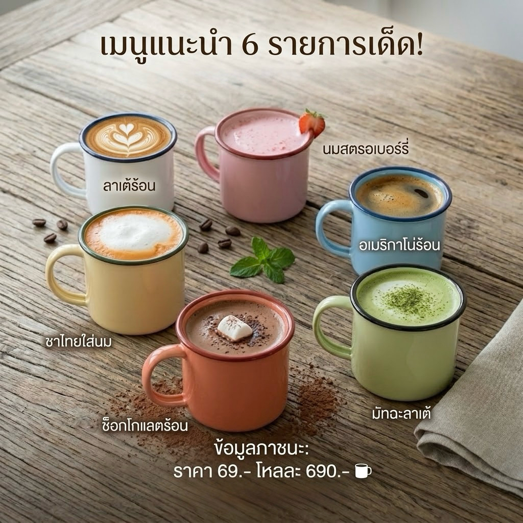 แก้ว คันทรี Ceramic Mug 3.5x3 แก้วเลียนแบบสังกะสีโบราณ สไตล์วินเทจ สามารถนำเข้า เตาอบ ไมโครเวฟได้
