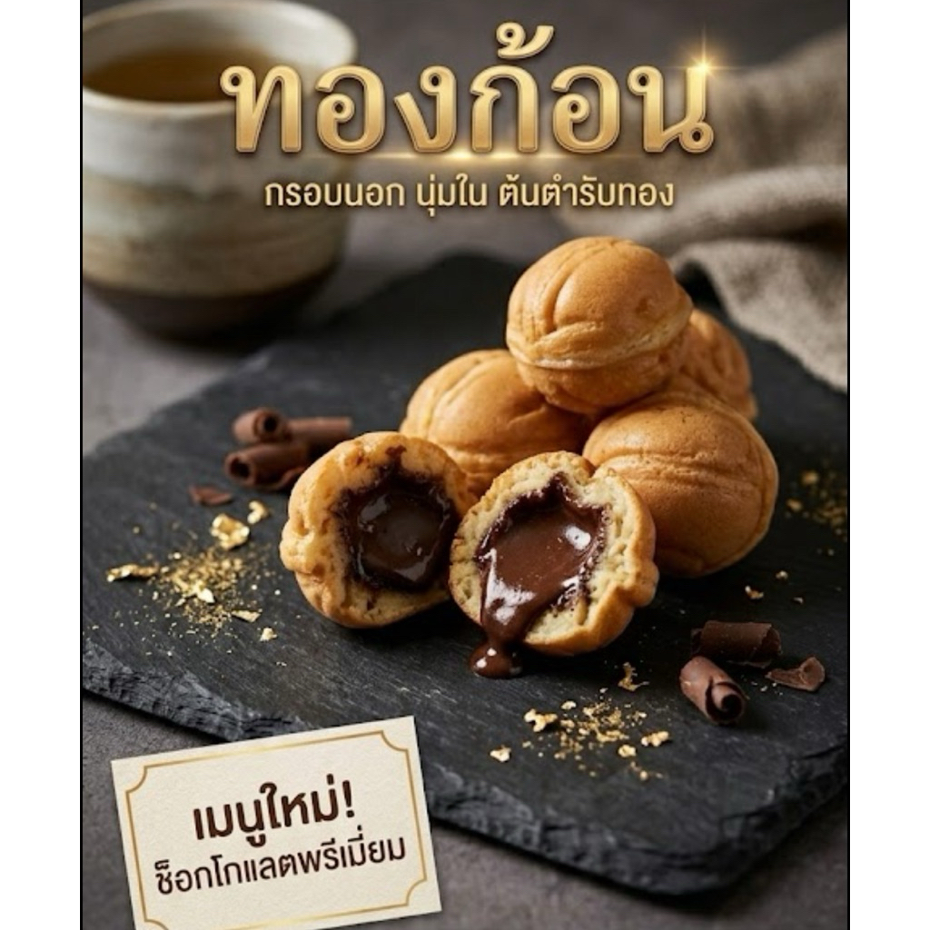 ขนมทองก้อน Homemade สด ใหม่ทุกวัน🍪อร่อยจนหยุดไม่ได้