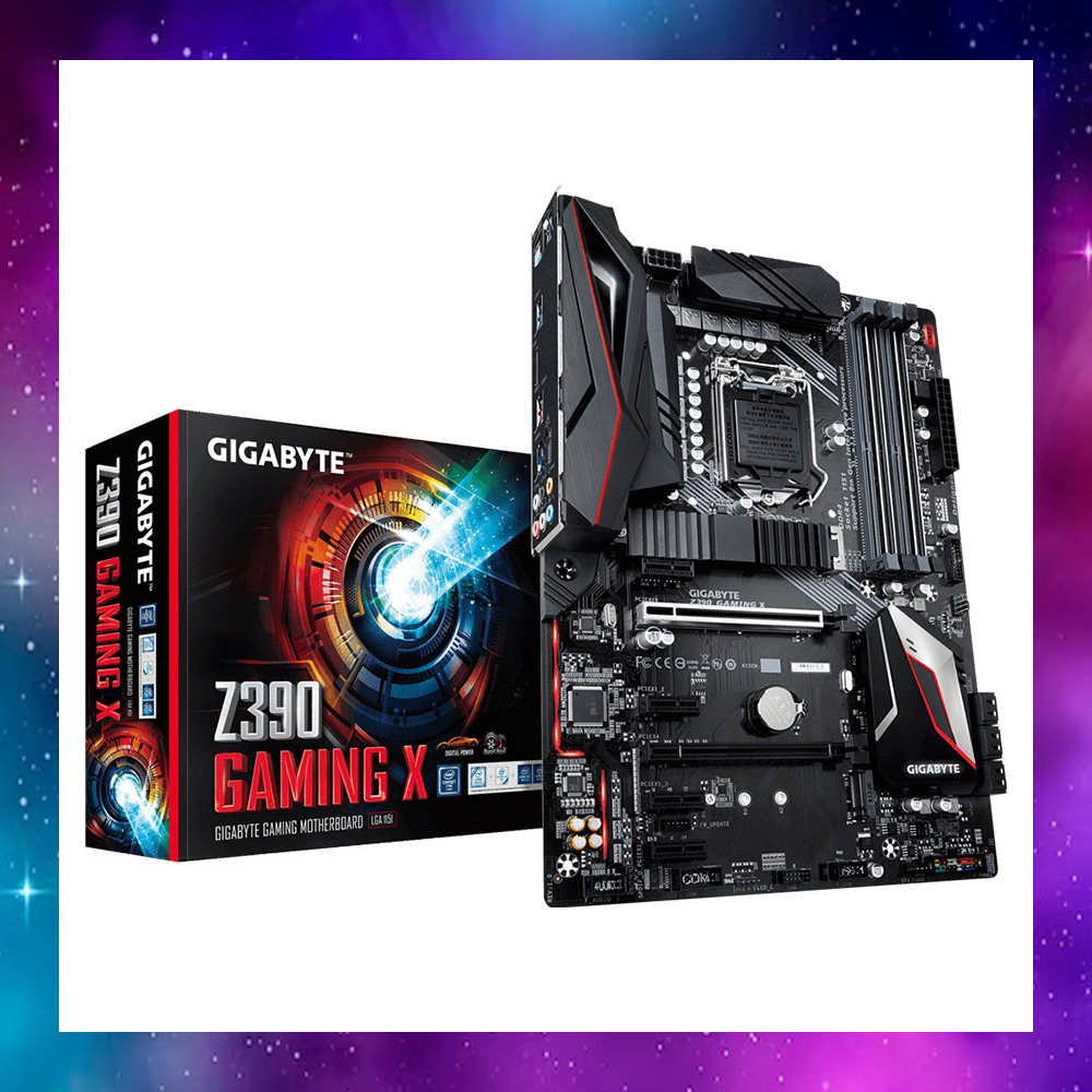 MAINBOARD (เมนบอร์ด) 1151 GIGABYTE Z390 GAMING X GEN8-9 ใช้งานปกติ