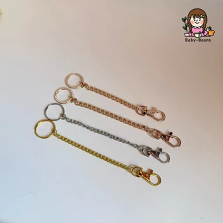 เซตพวงกุญแจ โซ่ยาว diy อะไหล่พวงกุญแจ [พร้อมส่งในไทย]