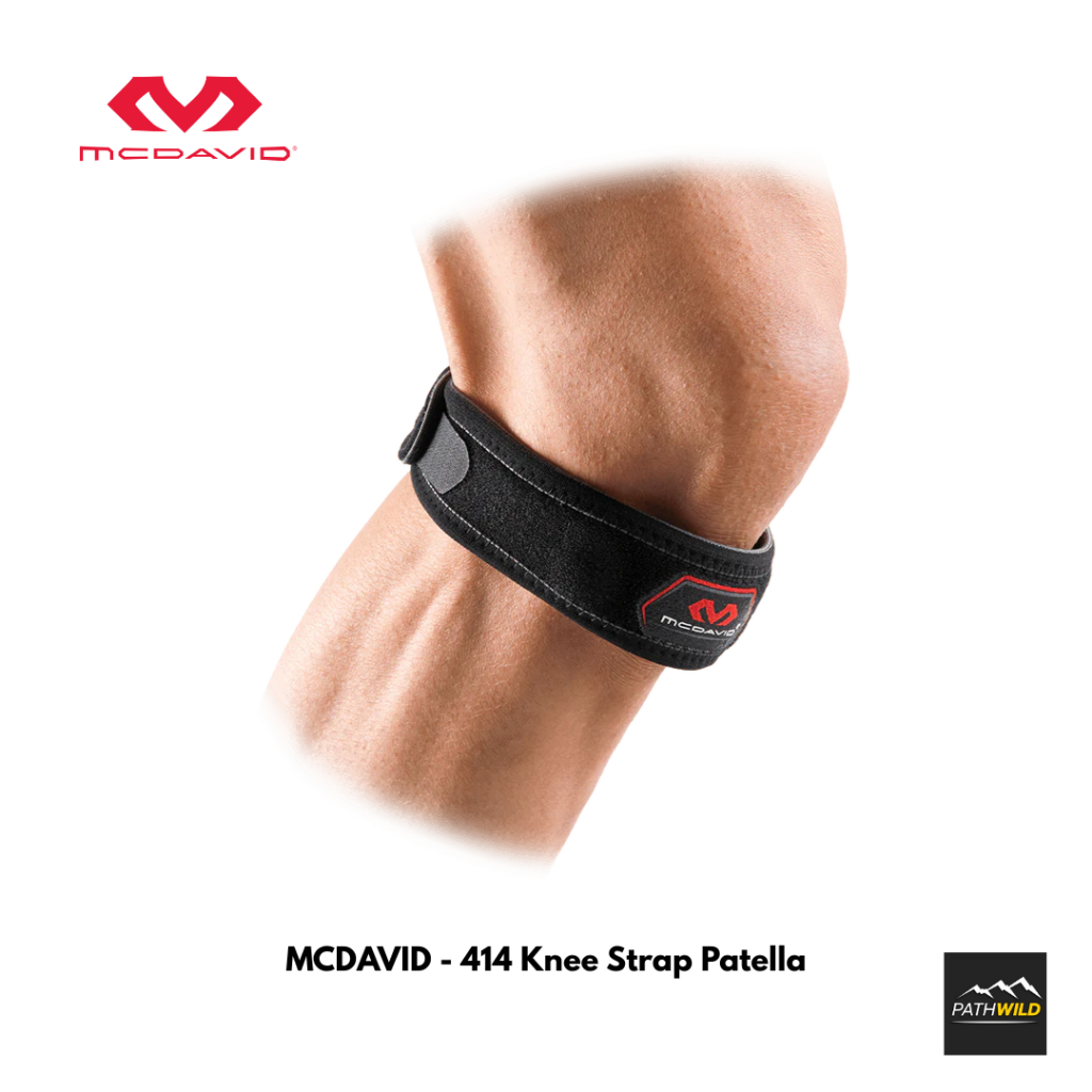 MCDAVID - 414 Knee Strap Patella สายรัดเข่า พยุงเข่า ทําจากวัสดุ High Performance เบานุ่มซัพพอร์ตดี ทนทาน