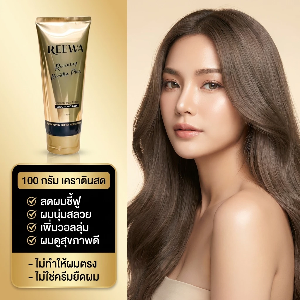 เคราตินสด (ปริมาณ 100 กรัม) REEWA รีว่า