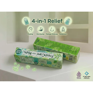 FreshCare ยาดมสุดฮิต มีฟังชั่น 4 in 1 ยาดมอินโด 4กลิ่น 4สไตล์ กลิ่นSakura กลิ่นMatcha กลิ่นFruity กลิ่นSmash