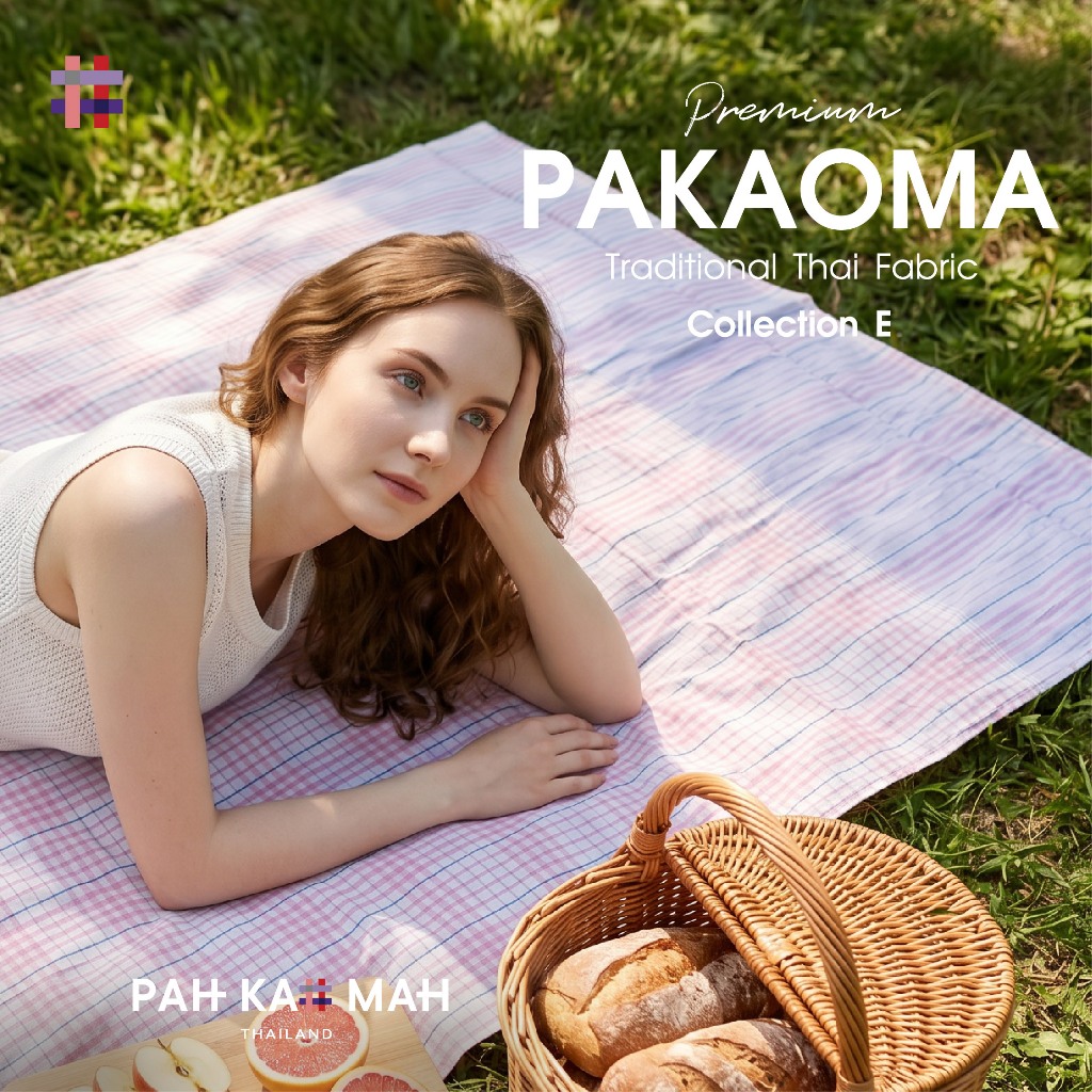 PAHKAHMAH GIFTSET - PREMIUM PAKAOMA Collection E ผ้าขาวม้า ของขวัญ ของฝาก