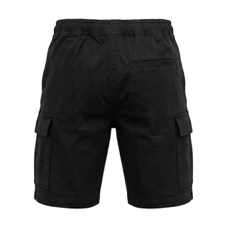 DAVIE JONES [BE FEARLESS] กางเกงคาร์โก้ขาสั้นผู้ชาย Slim Fit Cargo Shorts สีกรม ดำ SH0019