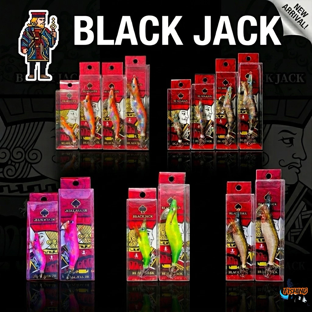 โยตกหมึก Shekary Black Jack มีขนาด1.5-3.0