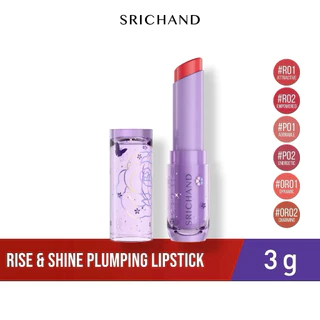 พร้อมส่ง💓| SRICHAND Rise & Shine Plumping Lipstick 3g. ศรีจันทร์ ไรซ์ แอนด์ ไชน์ พลัมปิ้ง ลิปสติก