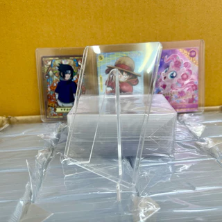 Toploader 35PT (ใส) 25ชิ้น เฟรมการ์ด มีฟิล์มป้องกันรอย ขนาด 3"x4" กรอบใส ท๊อปโหลด ใส่การ์ดด้านบน